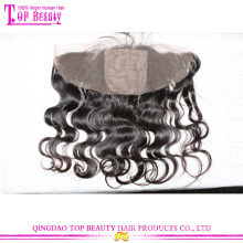 Top quality fully made by hand body wave silk base closures lace frontal
